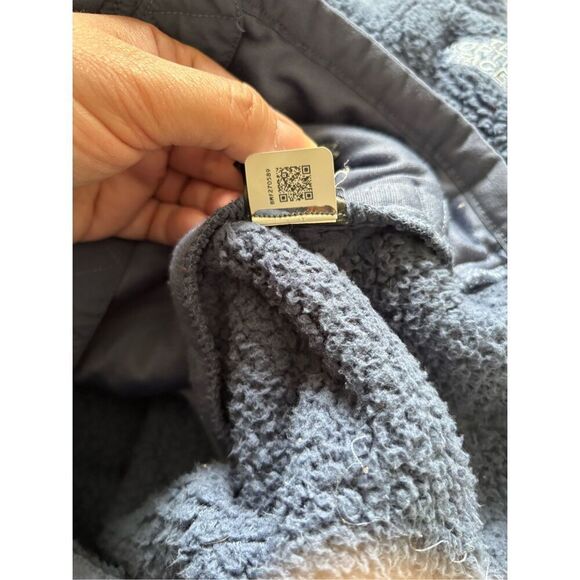 The North Face Women Osito Jacket Sherpa Fleece Urban Navy Size XL - Picture 4 of 13